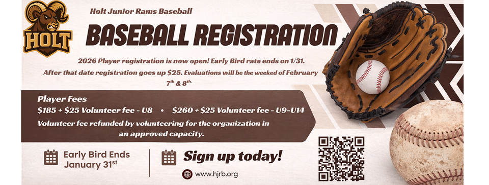 2026 Spring Registration is open!